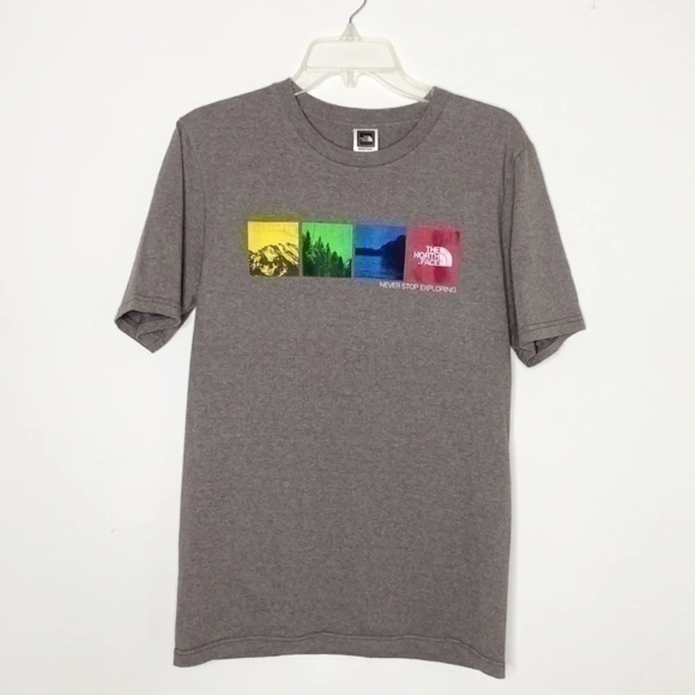 The north face men’s shirt sleeves T-shirt